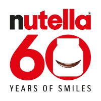 Feier mit „nutella 60 years of smiles“ - Sponsor logo
