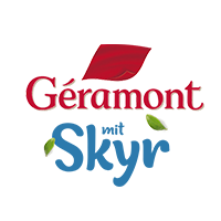 Géramont mit Skyr verlost SportScheck Shopping-Gutscheine im Wert von insgesamt 250€ - Sponsor logo