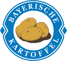 Mit rund 45.000 ha Kartoffelanbaufläche ist Bayern das zweitgrößte Kartoffelland in Deutschland - Sponsor logo